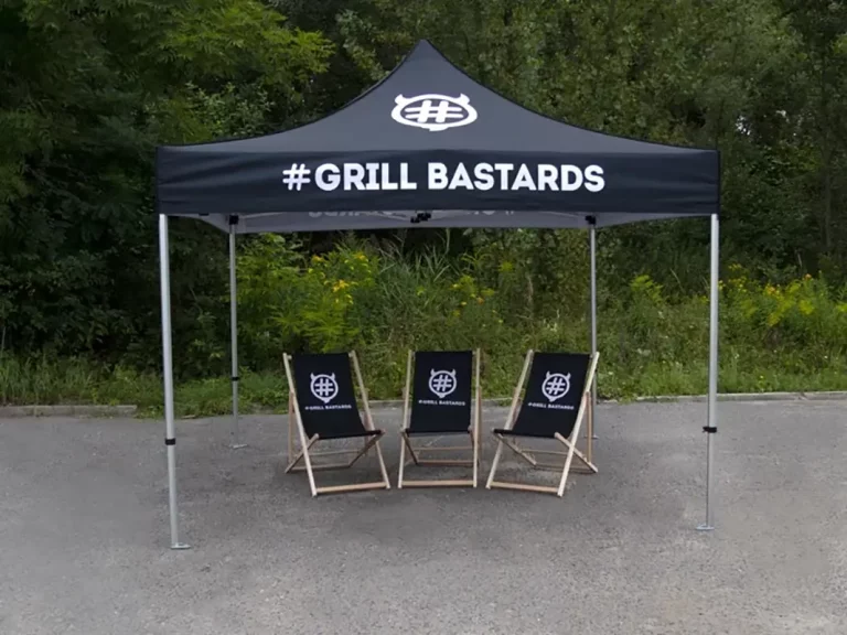Food Service Tent Grill Bastards