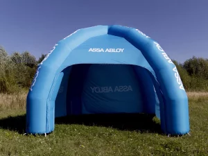 Advertising Tent – Tent With Fan – Assa Abloy