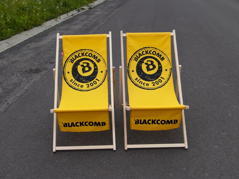 Advertising Deckchair – Blackcomb