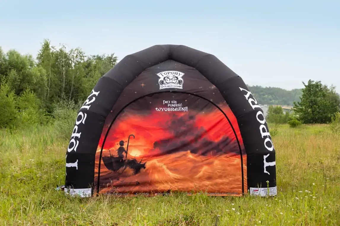 Fan Inflatable Tent Topory