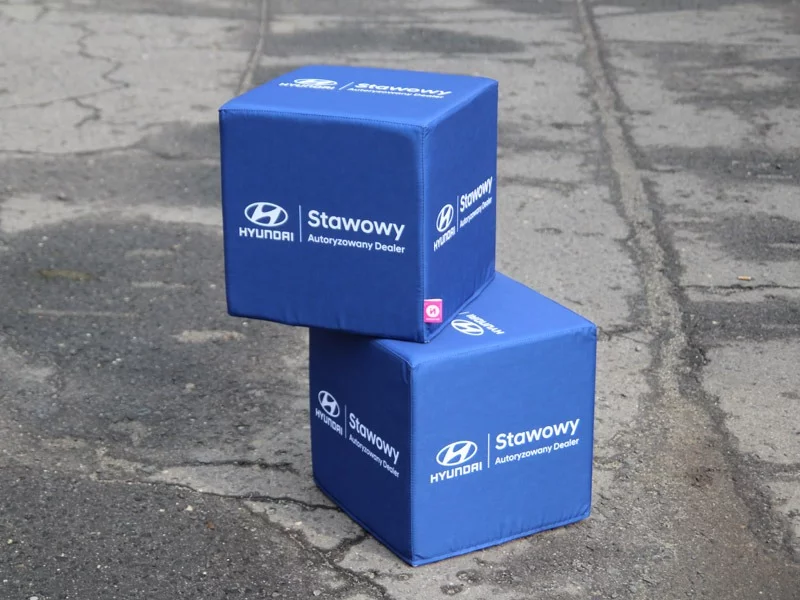 Advertising Cube Pouffes – Stawowy