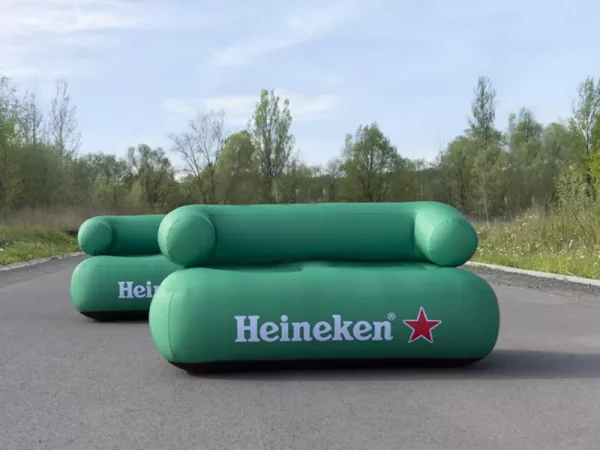 Inflatable Sofa Heineken
