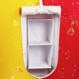 Advertising Counter – Back – Shelfs