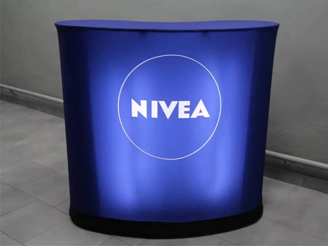 Advertising Counter With Lighting – Nivea
