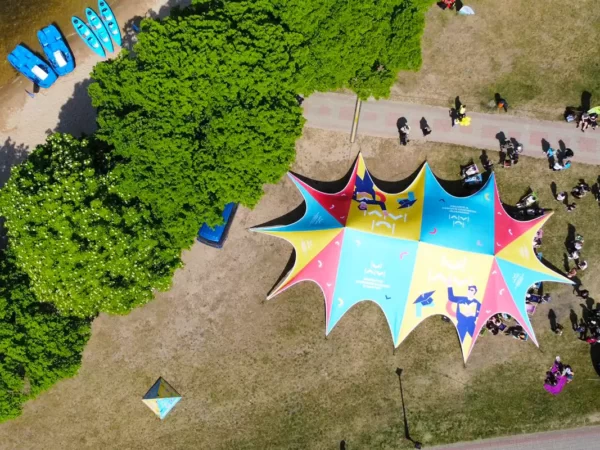 Startent Tent With Three Masts – Uniwersytet Warmińsko Mazurski