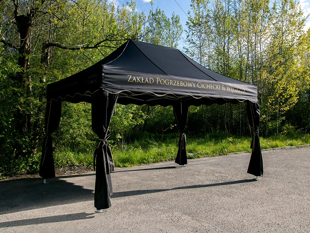 Funeral Tent 3×3 Black
