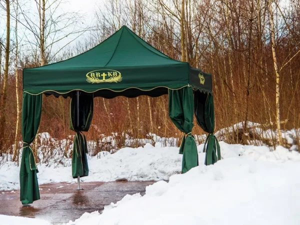 Funeral Tent Green